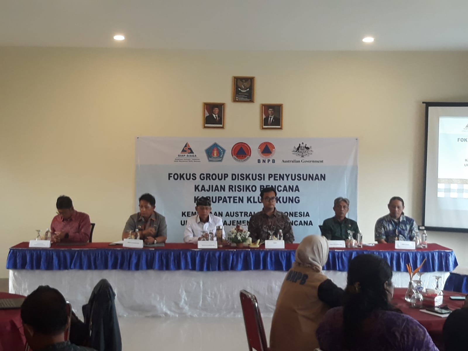 FGD penyusunan kajian resiko bencana Kabupaten Klungkung
